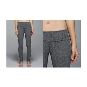 Lululemon Wunder Under Pant *Cotton (Roll Down) Casual Athletic Yoga Legging